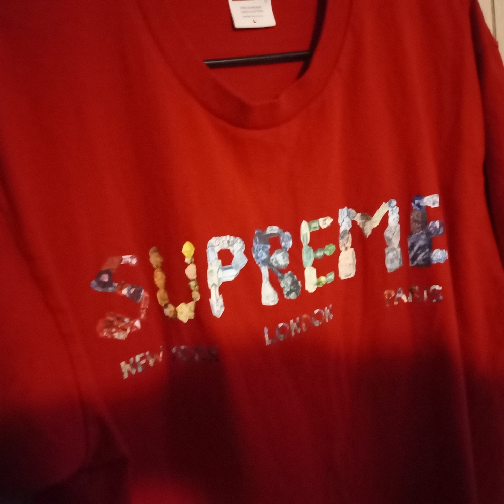Supreme Rocks Tee Red - Picture 3 of 10